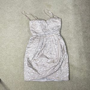 max and cleo mini dress, light tan